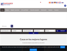 Tablet Screenshot of daniamed.net